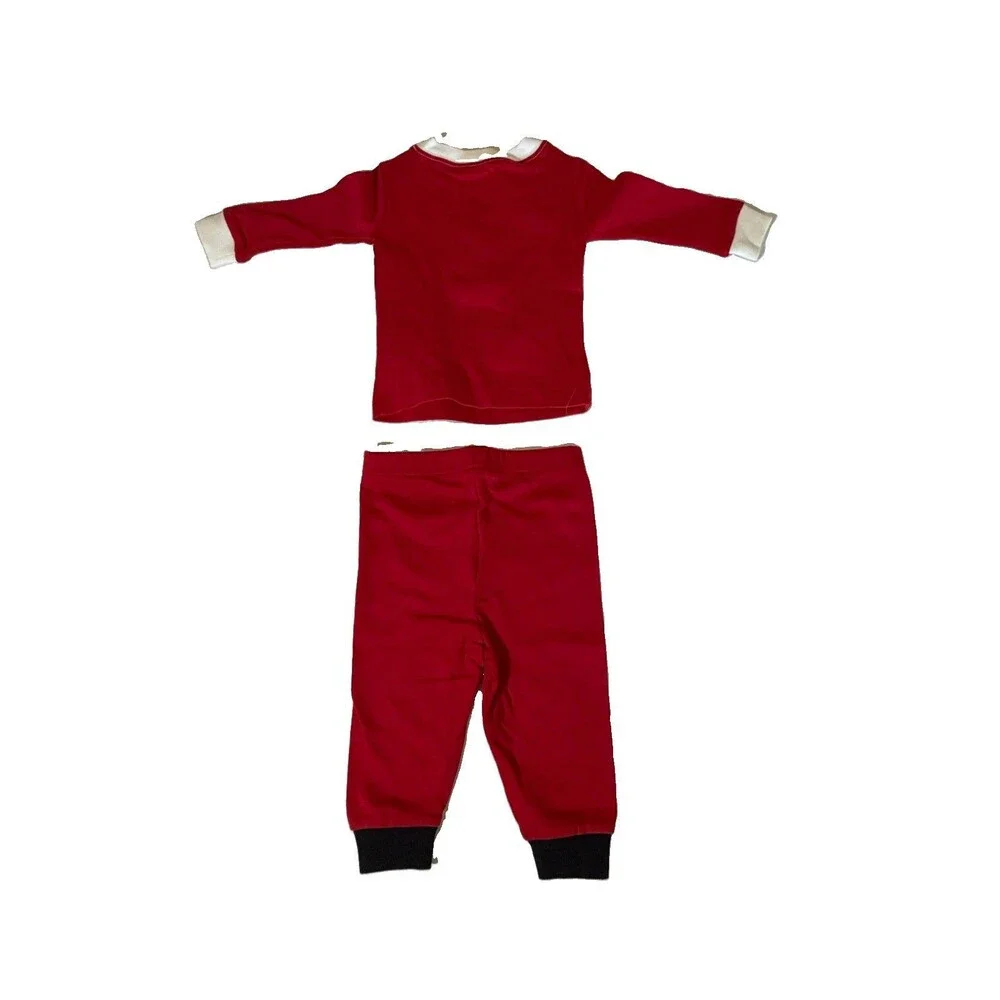 NWT The Children’s Place Baby Santa Christmas Pajama Set 3-6 Months 2 Pc